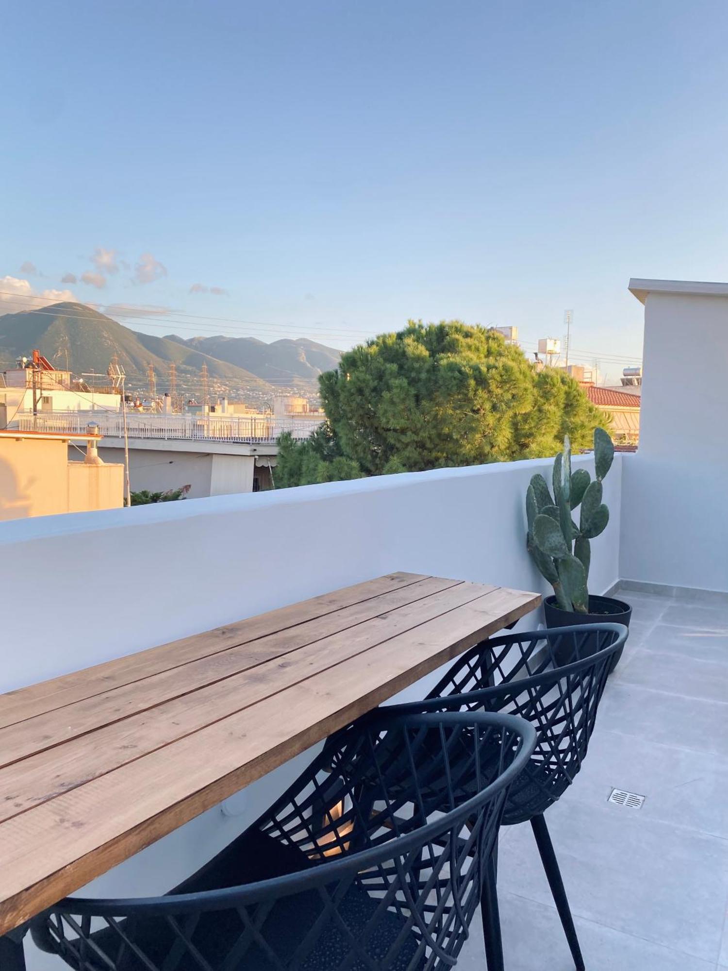 Hyperion Penthouse Lägenhet Patras Exteriör bild